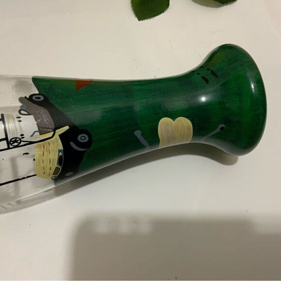 Lolita 19th hole tall hand painted Pilsner collectible glass. - Picture 9 of 9